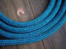 Load image into Gallery viewer, Halter Set - Blue/Green Mottled