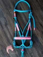 Load image into Gallery viewer, IN STOCK Comfort Bitless Bridle - Candy Clouds