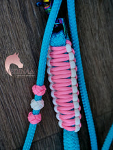 Load image into Gallery viewer, IN STOCK Comfort Bitless Bridle - Candy Clouds