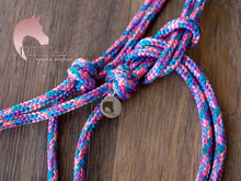 Load image into Gallery viewer, Natural Rope Halter and 8ft Lead Rope