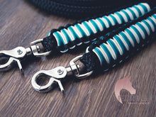 Load image into Gallery viewer, Rope Reins - Black Galal