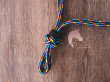 Load image into Gallery viewer, Halter Set - Black Rainbow