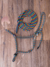 Load image into Gallery viewer, Halter Set - Black Rainbow