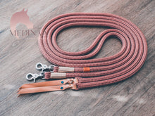 Load image into Gallery viewer, Split Reins - Copper