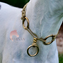 Load image into Gallery viewer, IN STOCK Macrame Martingale Collar - Gold (slight variation from photos)