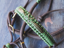 Load image into Gallery viewer, Comfort Bitless Bridle - Khanza Dark Moss