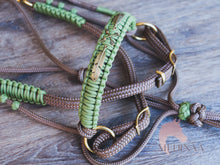 Load image into Gallery viewer, Comfort Bitless Bridle - Khanza Dark Moss