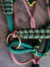 Load image into Gallery viewer, Knotless Comfort Bitless Bridle - Forest Espazade