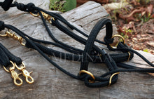 Load image into Gallery viewer, Comfort Bitless Bridle - Black