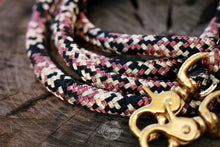 Load image into Gallery viewer, Rope Reins - Black/Brown/Beige