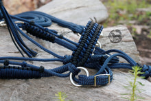 Load image into Gallery viewer, Comfort Bitless Bridle - Midnight Blue
