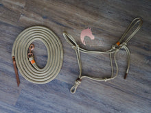 Load image into Gallery viewer, Rope Halter - Gold