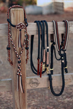 Load image into Gallery viewer, Rope Reins - Ebony