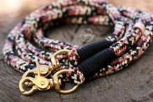 Load image into Gallery viewer, Rope Reins - Black/Brown/Beige