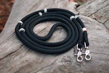 Load image into Gallery viewer, Reins - Black with Ranger Beads