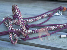 Load image into Gallery viewer, Comfort Bitless Bridle - Burgundy Cowgirl