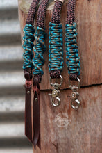 Load image into Gallery viewer, Split Rope Reins - SE Antique Abyss