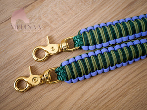 Rope Reins - Purple Heather