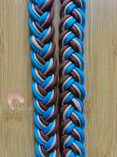 Load image into Gallery viewer, Braided Reins - Turquoise Cowgirl