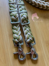 Load image into Gallery viewer, Braided Reins - Golden Moss