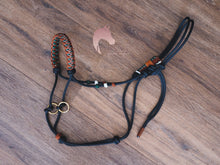 Load image into Gallery viewer, Hackamore Style Bitless Bridle - Whispering Woods
