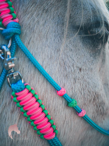 IN STOCK Comfort Bitless Bridle - Tropical Bliss