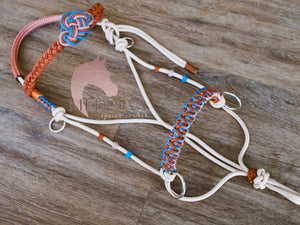 3in1 Bitless Bridle - Rustic Pop