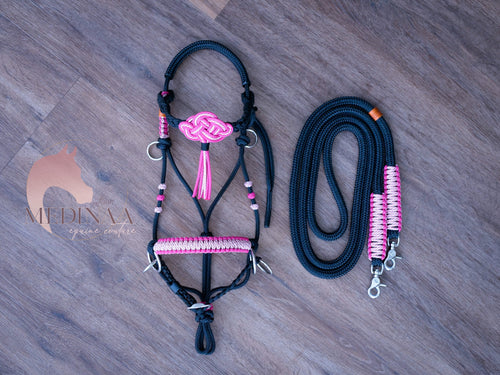 3in1 Bitless Bridle - Ember