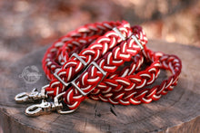 Load image into Gallery viewer, Braided Reins - Red Velvet