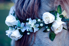 Load image into Gallery viewer, Floral Browband - Ivory
