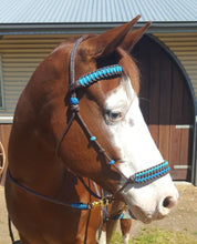 Load image into Gallery viewer, Hackamore Style Bitless Bridle; Caribbean Dust