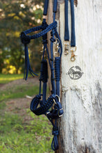 Load image into Gallery viewer, Comfort Bitless Bridle - Midnight Blue