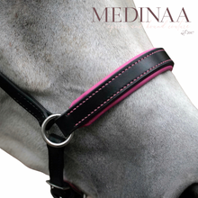Load image into Gallery viewer, Leather Bitless Bridle - Black