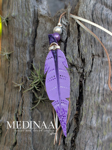 IN STOCK Saddle Charm - Purple