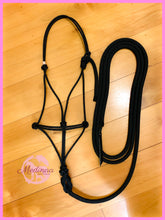 Load image into Gallery viewer, Essential Groundwork Set - Stiff Halter and Training Rope