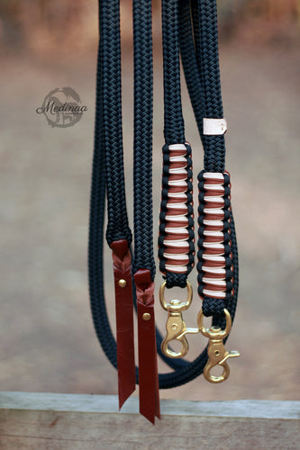 Rope Reins - Ebony