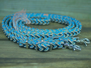 Braided Reins - Mexican Rodeo
